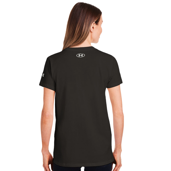 Nordstoke Women's Performance Tee Dark — print detail