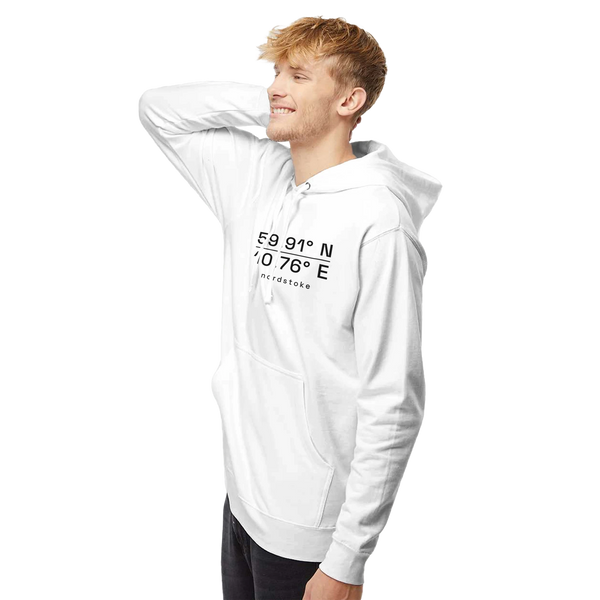Nordstoke Hooded Sweatshirt Men's Dark — print detail