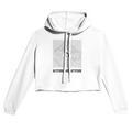 Nordstoke Altitude cropped hoodie, topographic summit print detail