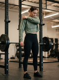 Nordstoke Altitude Cropped Sweatshirt — full-length gym lifestyle shot